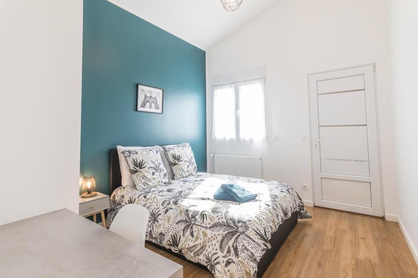- Sublime Villa Felicidad - Proche Hypercentre - Parking - Terrasse - Wifi 비리아 외부 사진