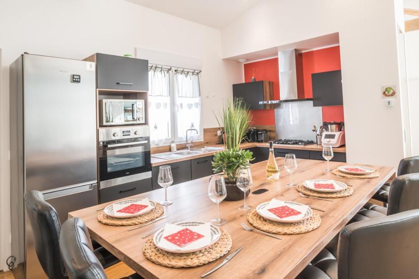 - Sublime Villa Felicidad - Proche Hypercentre - Parking - Terrasse - Wifi 비리아 외부 사진